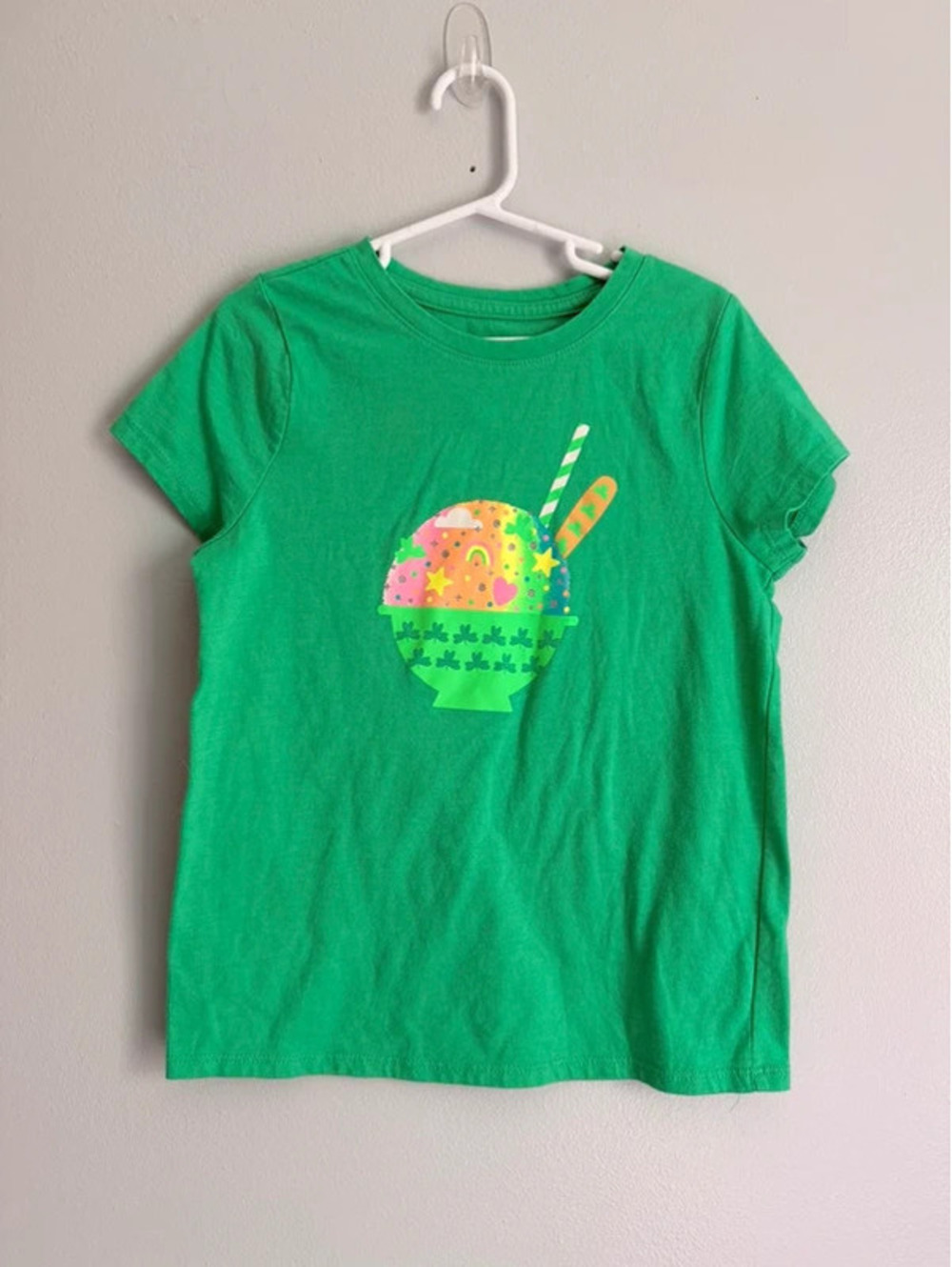 Cat & Jack St Patrick’s Day Graphic Tee Girls 6/7